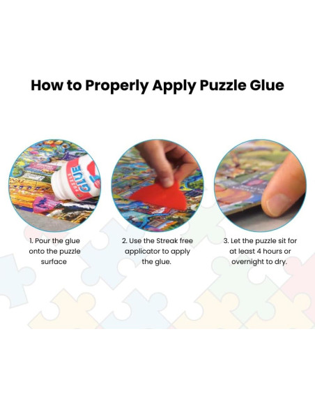 Pegamento para Rompecabezas MasterPieces 300 ml con Espátula