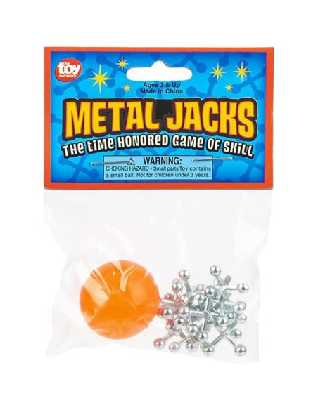 Juego de Jacks de Metal The Dreidel Company - Set 4 Piezas