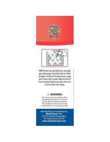Pegamento para Rompecabezas MasterPieces 150ml con Aplicador Esponja