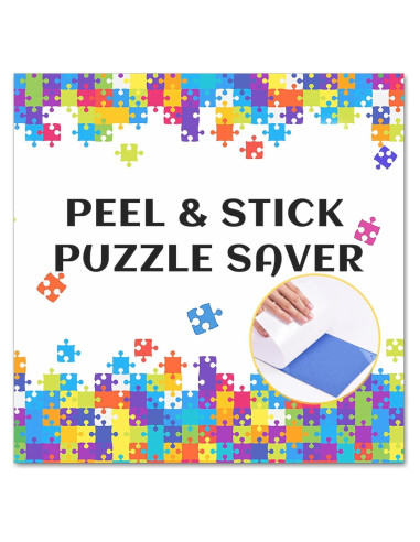 Hojas Autoadhesivas para Rompecabezas WISHDIAM - 18 PCS
