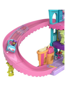 Juego de Autocine Polly Pocket Pollyville con 2 Muñecas y Accesorios 2