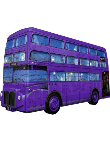Rompecabezas 3D Autobús Noctámbulo Ravensburger - 216 Piezas