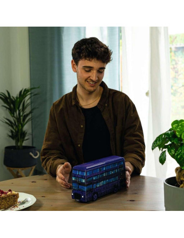Rompecabezas 3D Autobús Noctámbulo Ravensburger - 216 Piezas