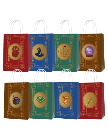 16 Bolsas de Regalo Mago Mágico Daapiishuu 21x15x8 cm