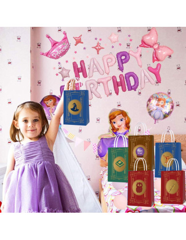 16 Bolsas de Regalo Mago Mágico Daapiishuu 21x15x8 cm