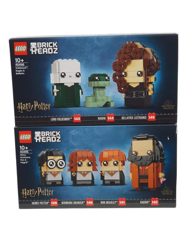 Set de Construcción LEGO BrickHeadz Harry Potter y Villanos