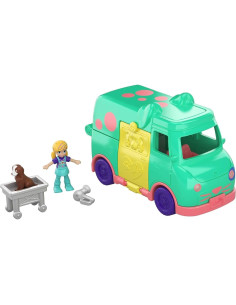 Vehículo de Peluquería de Mascotas Pollyville Mattel 2