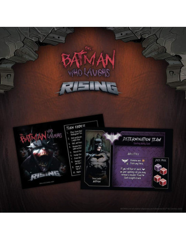 Juego de Mesa Cooperativo El Batman Que Ríe Ascenso - DC Comics