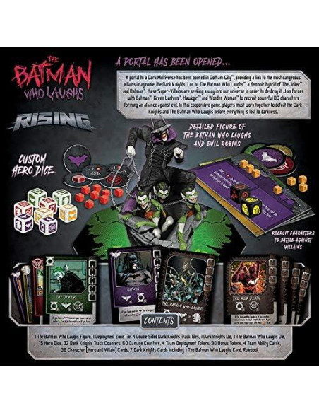 Juego de Mesa Cooperativo El Batman Que Ríe Ascenso - DC Comics Juego de Mesa Cooperativo El Batman Que Ríe Ascenso - DC Comics