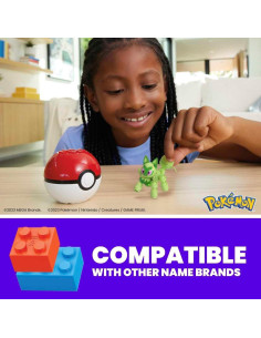 Juguete de Construcción MEGA Pokémon Sprigatito 27 Piezas 2