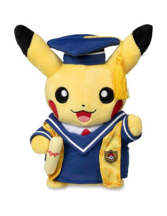 Peluche Pikachu Graduado 20 cm - Centro Pokémon Original 2