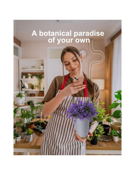 Difusor de Aceite Esencial TAOYANG 150ml Lavanda Gris