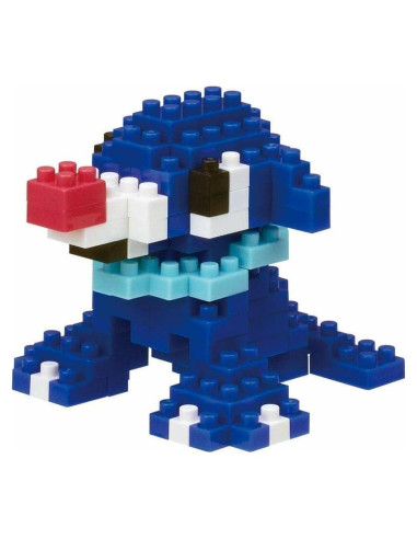 Nanoblock Pokémon Popplio Kit de Construcción 110 Piezas