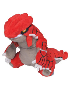 Peluche Groudon Cuties Sentados Pokemon Center 14 cm