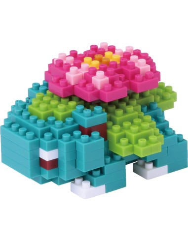 Nanoblock Set de Construcción Venusaur y Blastoise - 380 Piezas