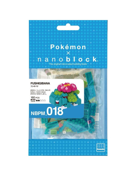 Nanoblock Set de Construcción Venusaur y Blastoise - 380 Piezas Nanoblock Set de Construcción Venusaur y Blastoise - 380 Piezas