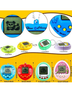 21 Llaveros Interactivos Mascotas Virtuales Conagel 5.8 cm 2