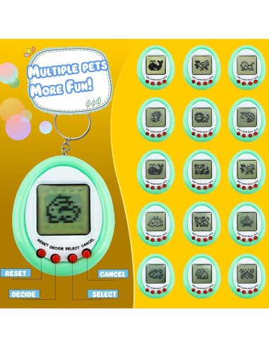 21 Llaveros Interactivos Mascotas Virtuales Conagel 5.8 cm