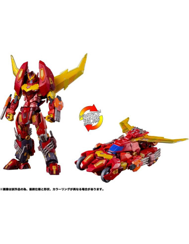 Figura Rodimus Transformers Takara Tomy Máquina de Acero 23 cm