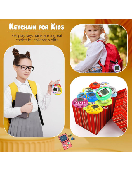 21 Llaveros Interactivos Mascotas Virtuales Conagel 5.8 cm