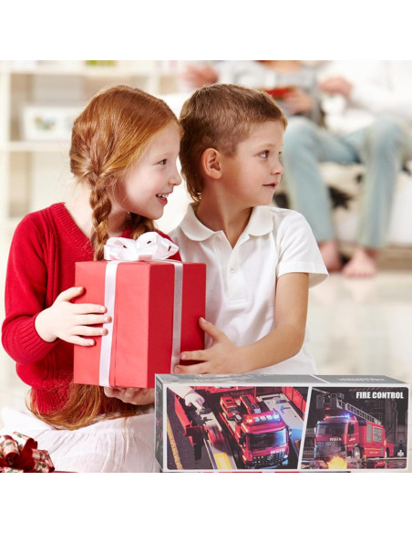 Camión de Bomberos Juguete FEIDAMA con Luz y Sonido Camión de Bomberos Juguete FEIDAMA con Luz y Sonido