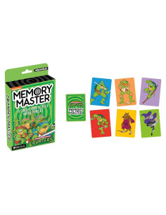 Juego de Cartas Memory Master TMNT AQUARIUS - 4 Jugadores