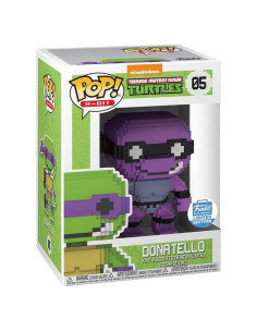 Figura Funko POP! Tortugas Ninja Donatello 8-Bit Neón
