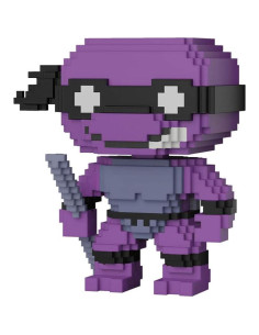 Figura Funko POP! Tortugas Ninja Donatello 8-Bit Neón 2
