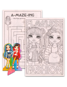Libros de Actividades Jumbo Rainbow High - Paquete de 12 2