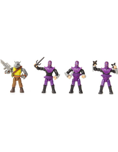 Set de Construcción Mega Bloks TMNT Rocksteady y Soldados Pie