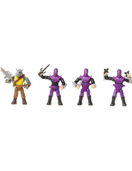 Set de Construcción Mega Bloks TMNT Rocksteady y Soldados Pie