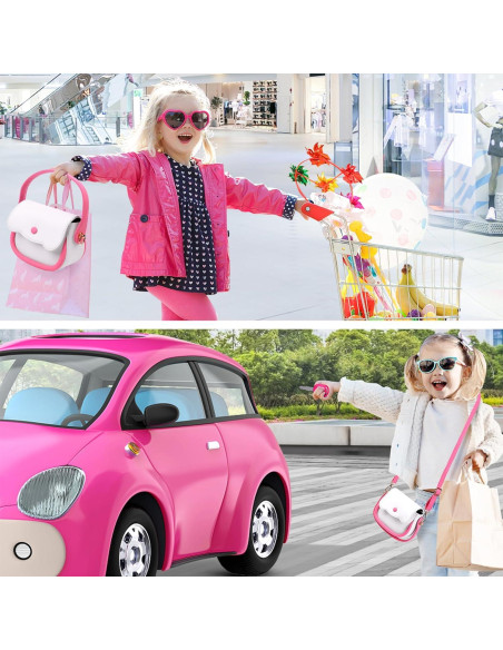 Cartera de Juego GJZZ para Niñas 3-8 Años - Set de Maquillaje Rosa