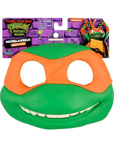 Máscara de Juego de Rol Michelangelo TMNT Caos Mutante 2.6x7cm 2