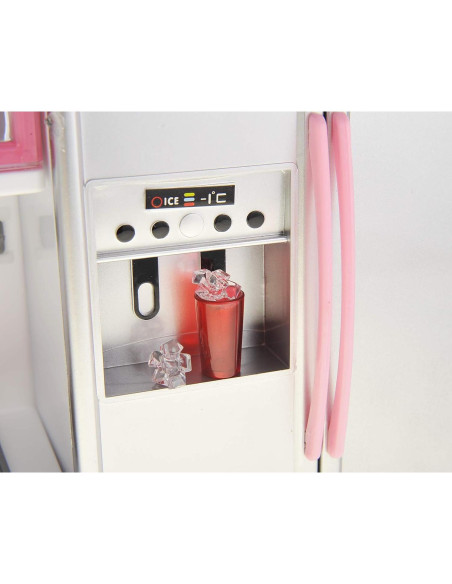 Juego de Cocina PowerTRC Rosa con Luz y Sonido 3 en 1