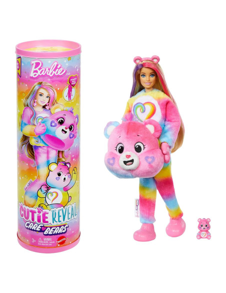 Muñeca Barbie Cutie Reveal Ositos Cariñosos JFV60 con 10 Sorprisas Muñeca Barbie Cutie Reveal Ositos Cariñosos JFV60 con 10 Sorprisas
