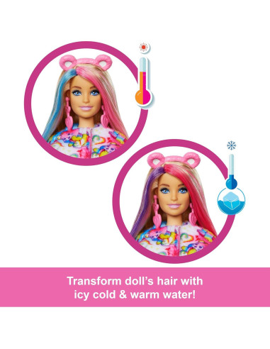 Muñeca Barbie Cutie Reveal Ositos Cariñosos JFV60 con 10 Sorprisas