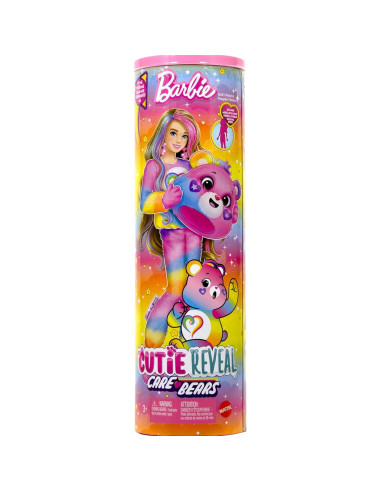 Muñeca Barbie Cutie Reveal Ositos Cariñosos JFV60 con 10 Sorprisas