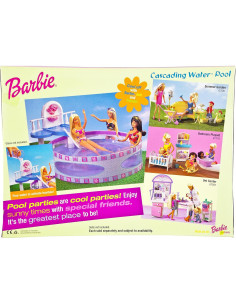 Piscina de Agua en Cascada Barbie Mattel 29.21 cm Nuevo 2