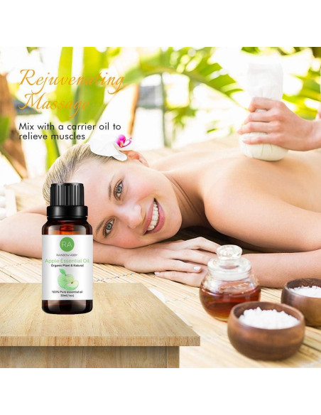 Aceite Esencial de Manzana 30ml - Orgánico para Difusor y Cuidado de la Piel