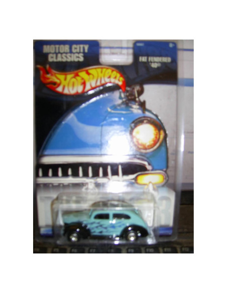 Auto de Colección Hot Wheels Motor City Classics Aleta Gruesa 1940