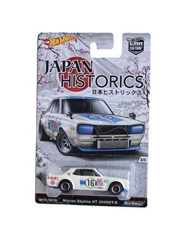 Hot Wheels Nissan Skyline HT 2000GT-X 1:64 Historias de Japón