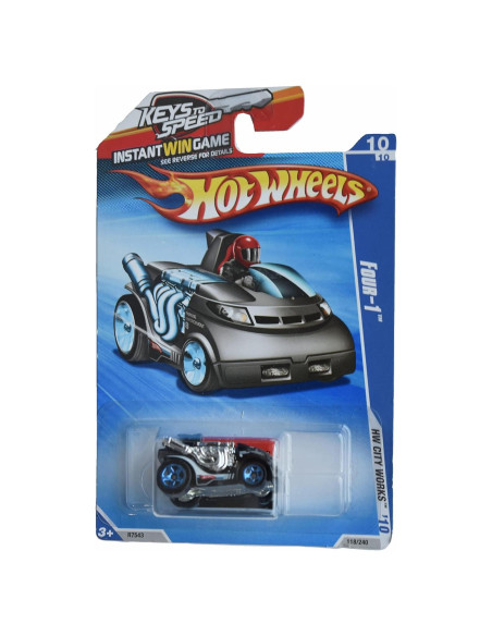 Auto Hot Wheels Cuatro 1:64 Mattel Fundido a Presión