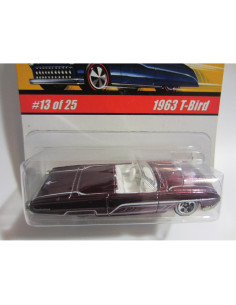 Hot Wheels 1963 T-Bird Clásicos Mattel - Púrpura 13/25 2