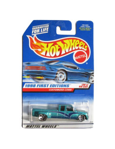 Hot Wheels C3500 Personalizado Chevy Verde 1998 Edición Limitada