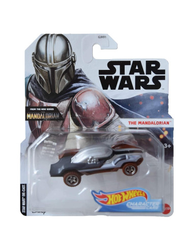 Hot Wheels El Mandaloriano - Coches de Personajes Star Wars