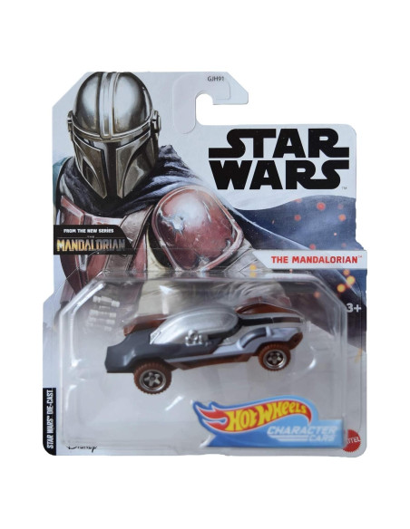 Hot Wheels El Mandaloriano - Coches de Personajes Star Wars