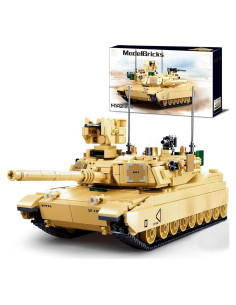 Set de Construcción Tanque M1A2 Sluban 781 Piezas 6+ Años