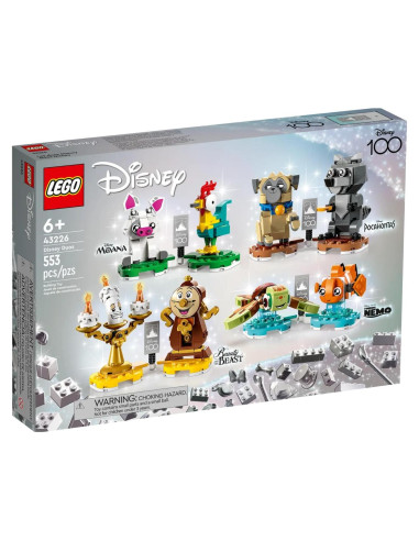 LEGO Disney Duos 43226 - Set de 8 Figuras Coleccionables