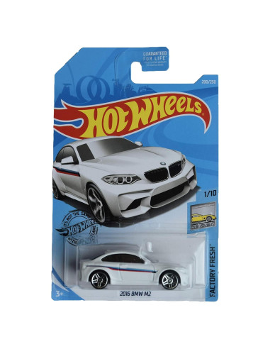 Hot Wheels BMW M2 2016 Blanco 1:10 Serie Fresca de Fábrica