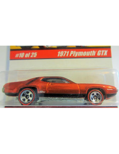 Hot Wheels Clásicos 1971 Plymouth GTX Cobre 1:64 2